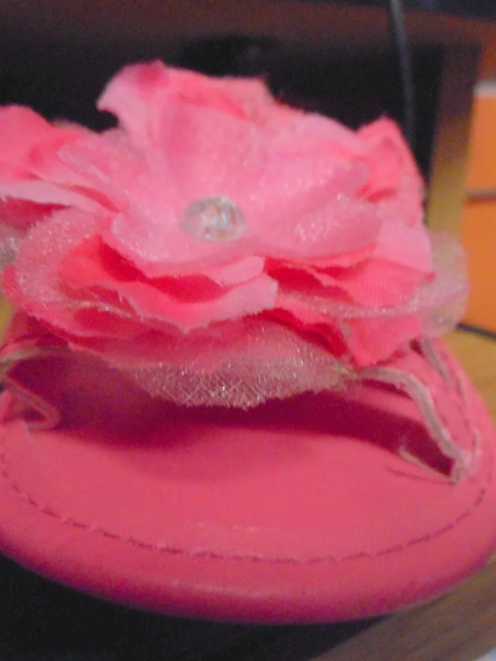 KOALA BABY - KIDS, little girl’s, big flower on front, color- ROSE/PINK, SIZE 2